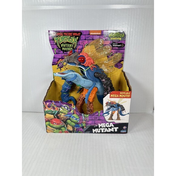 Teenage Mutant Ninja Turtles Mutant Mayhem 10" Giant Megamutant Figure NEW - Picture 1 of 2